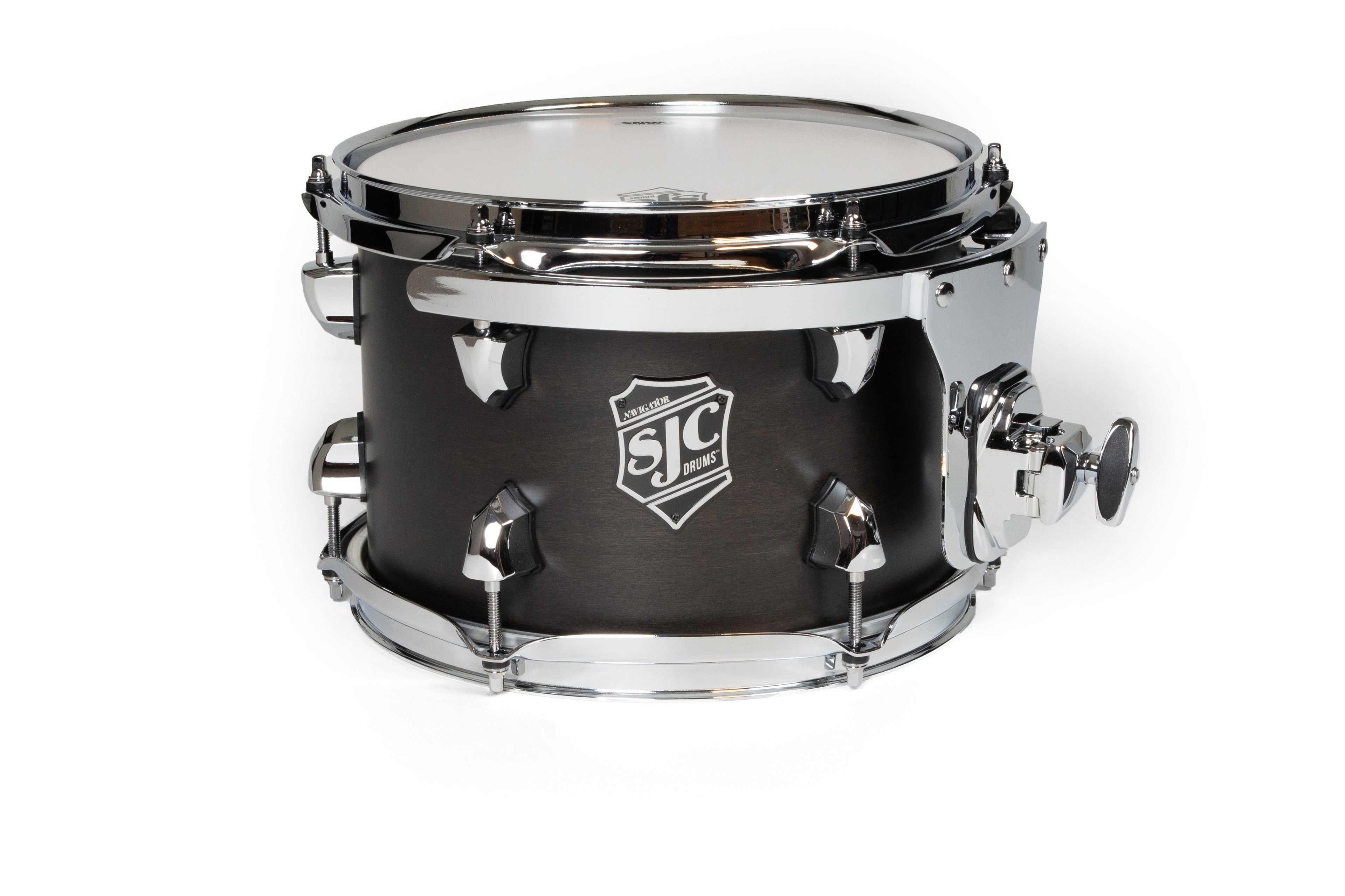 SJC Drums Navigator Series 22" 3-piece Shell Pack - Ghost Black