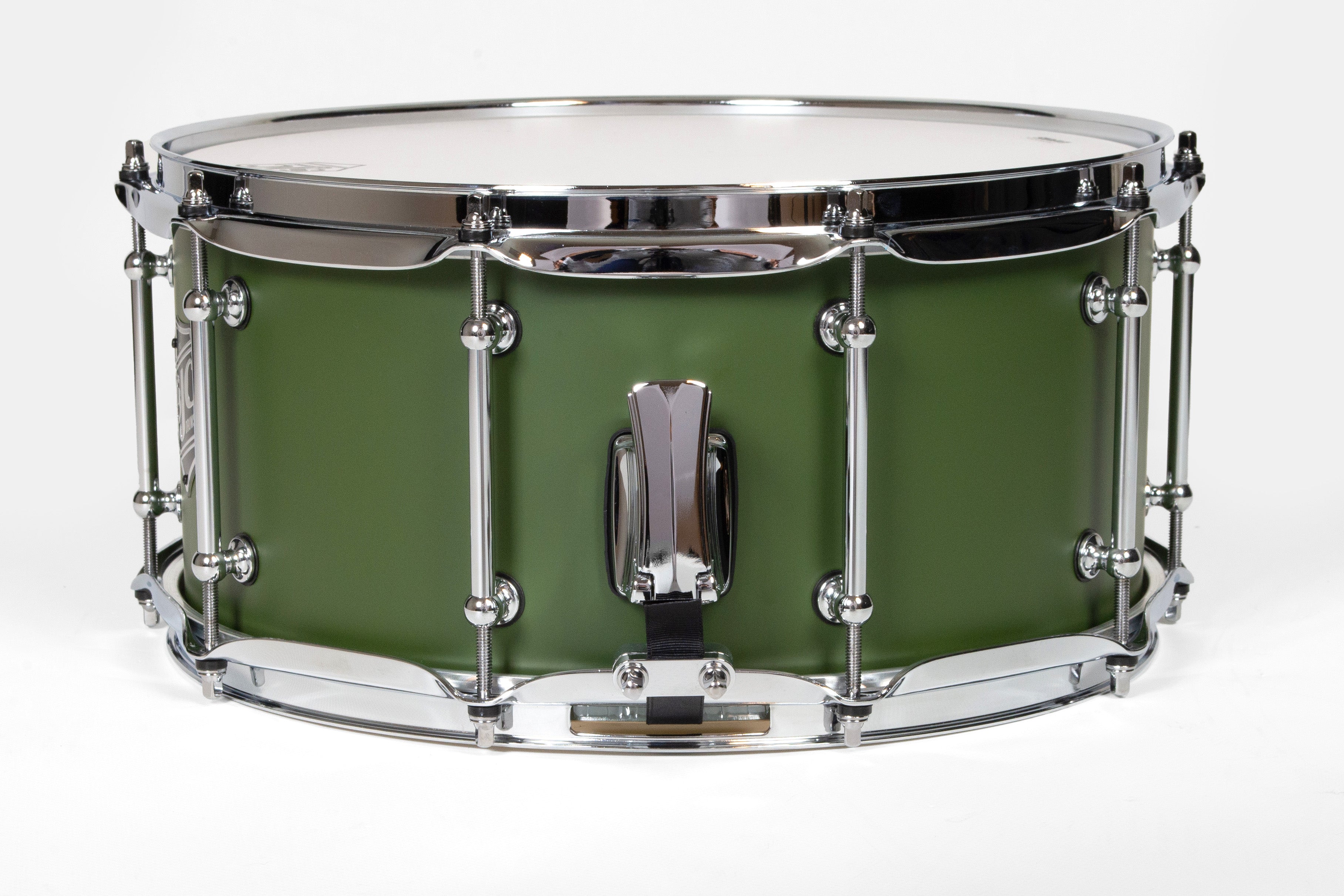SJC Drums Navigator Series Snare Drum 6.5x14" - Deep Olive