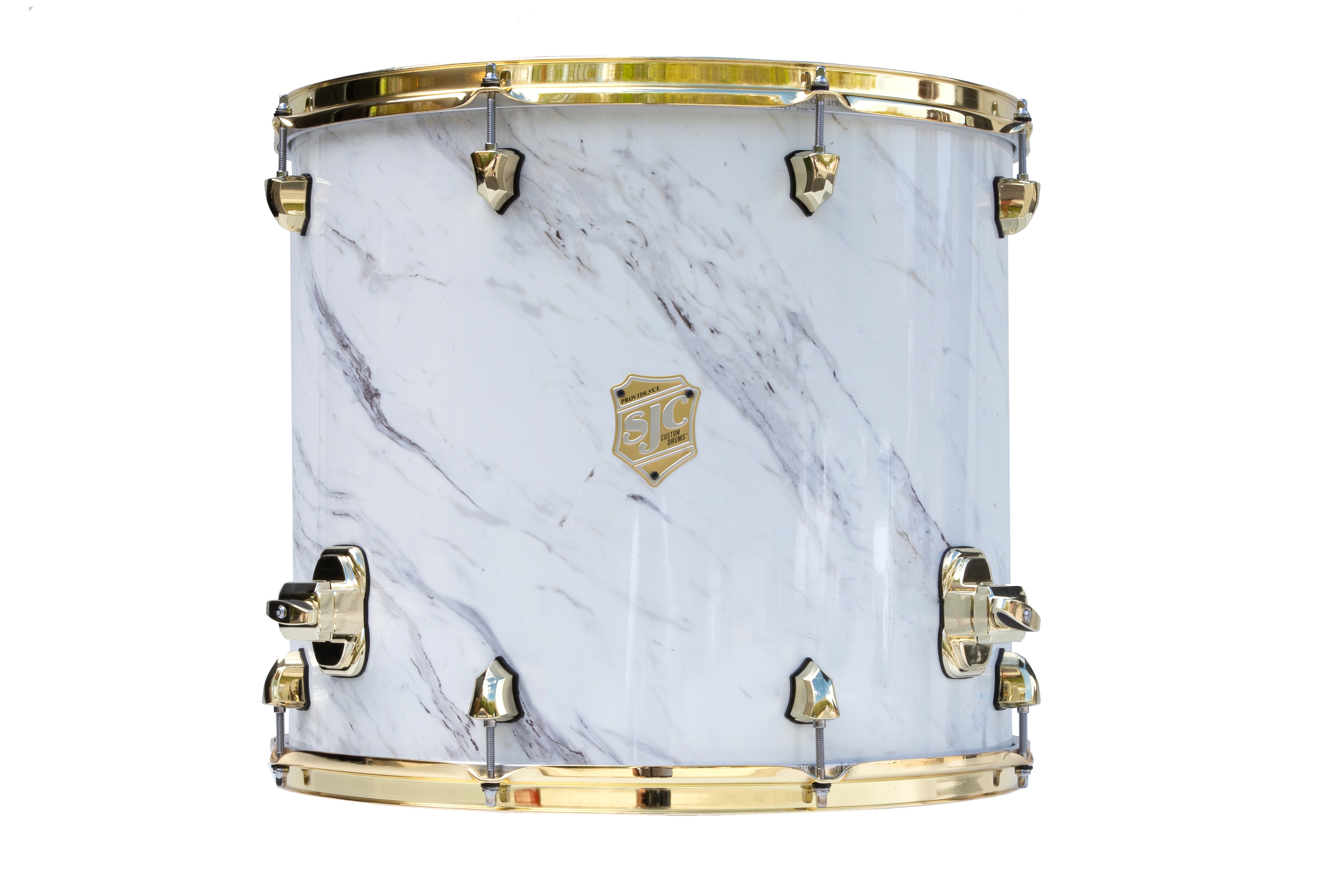 SJC Custom Drums Providence Series 3-piece Shell Pack - Calcutta White