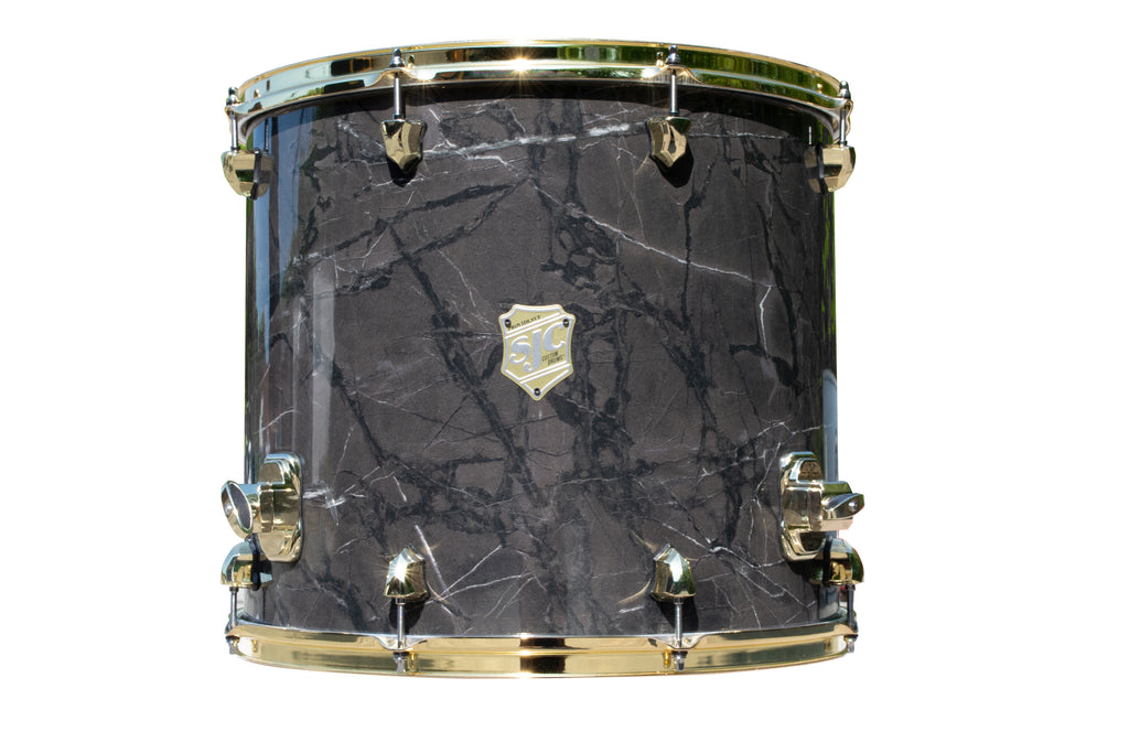 SJC Custom Drums Providence Series 3-piece Shell Pack - Obsidian Black