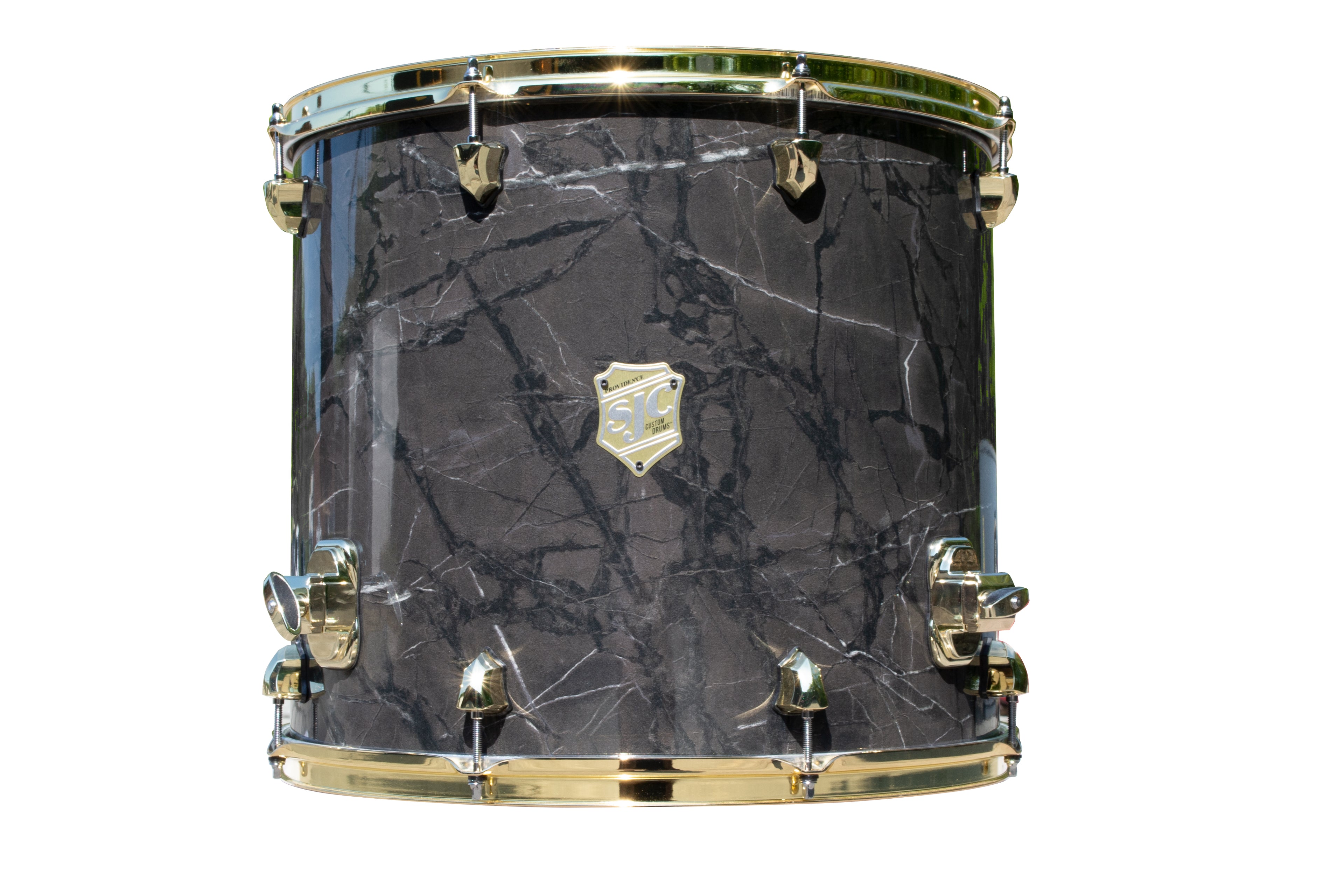 SJC Custom Drums Providence Series 3-piece Shell Pack - Obsidian Black