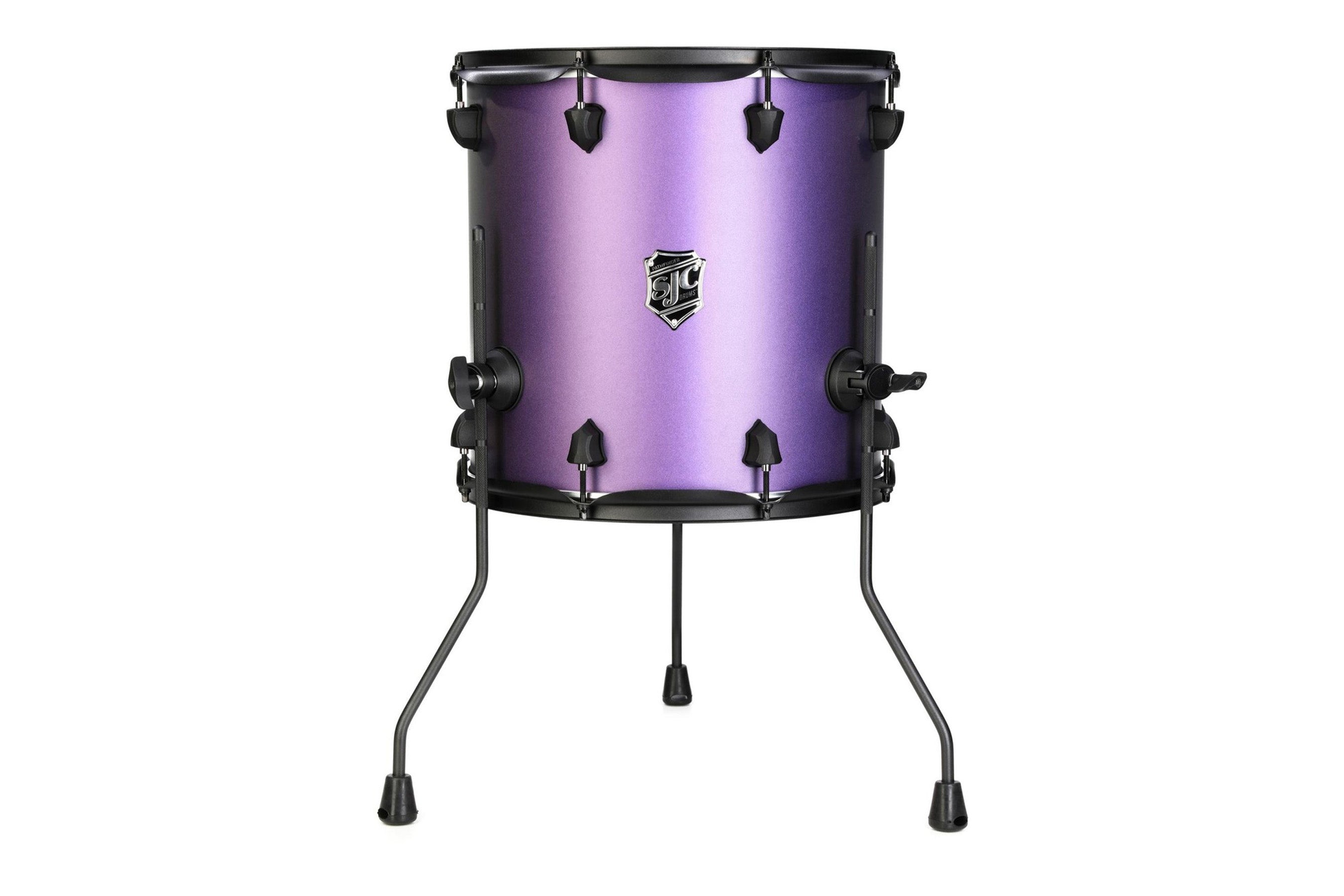 SJC Drums Pathfinder Series 22" 3-piece Shell Pack - Purple Glimmer