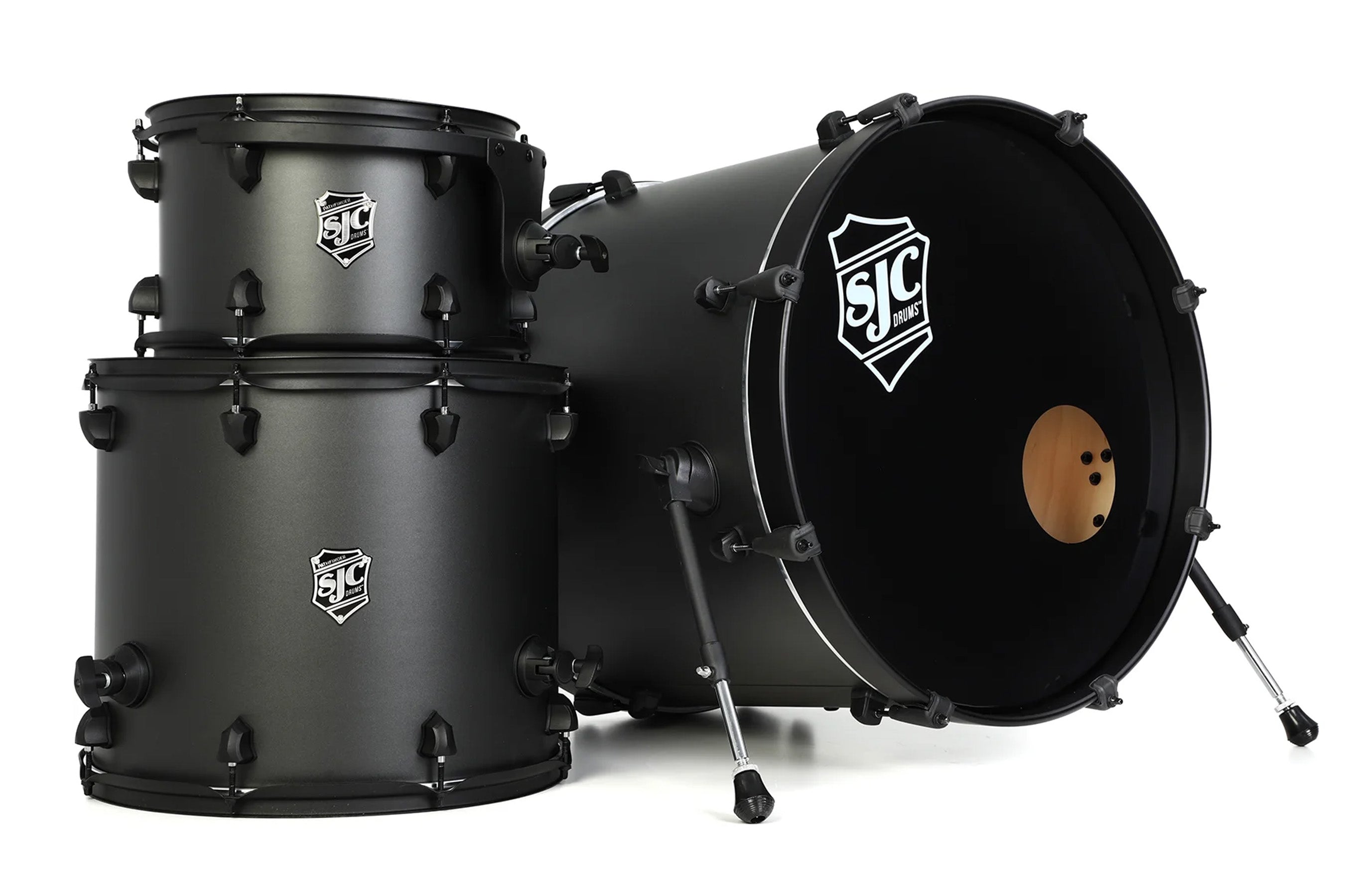 SJC Drums Pathfinder Series 22" 3-piece Shell Pack - Galaxy Gray