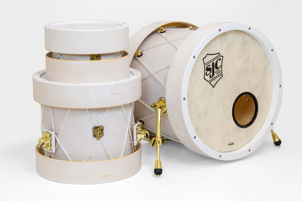 SJC Custom Drums 'The Kintsugi Kit' - 3 Piece Shell Pack