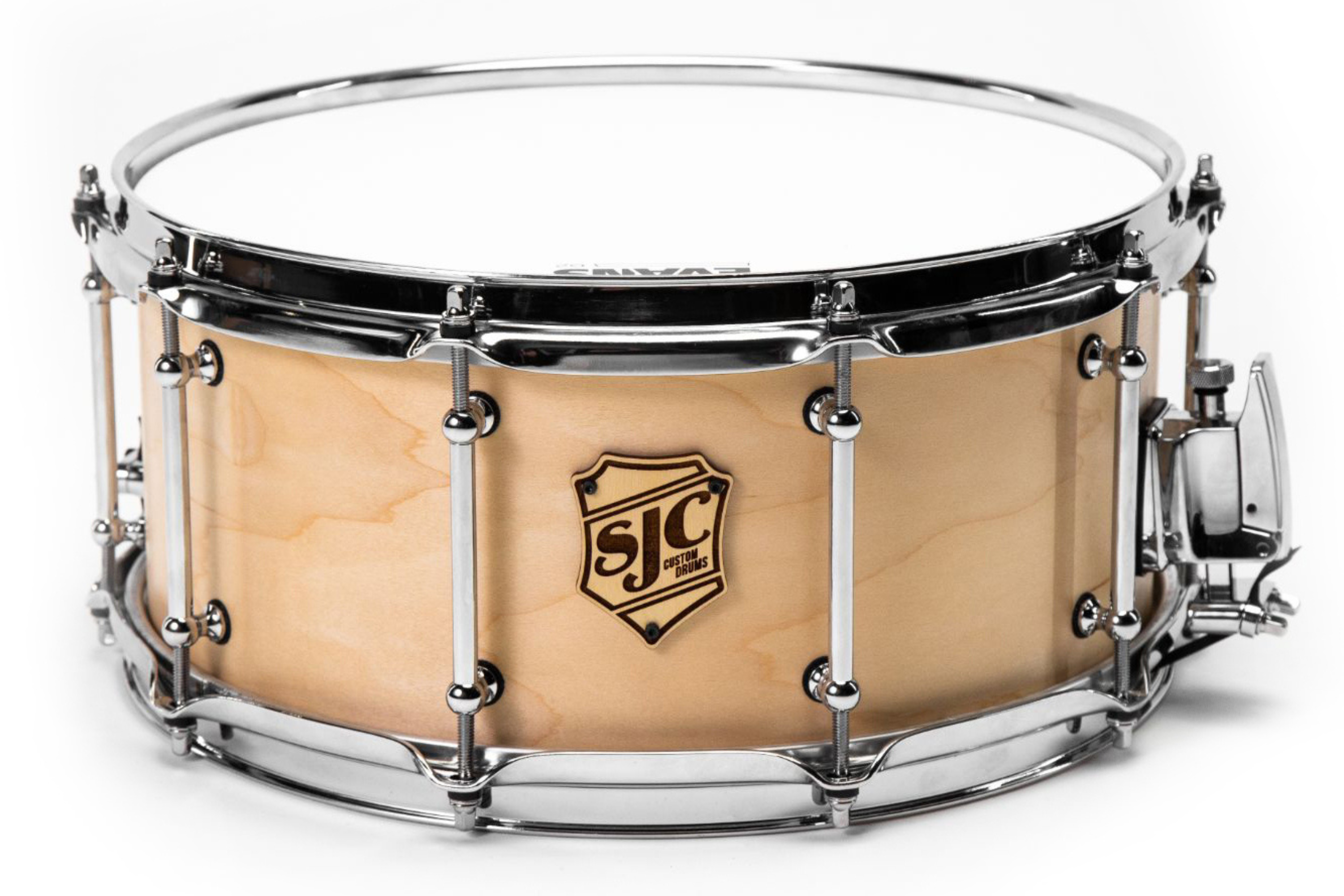 SJC Custom Drums Tour Series Snare Drum - 6.5 x 14-inch - Natural