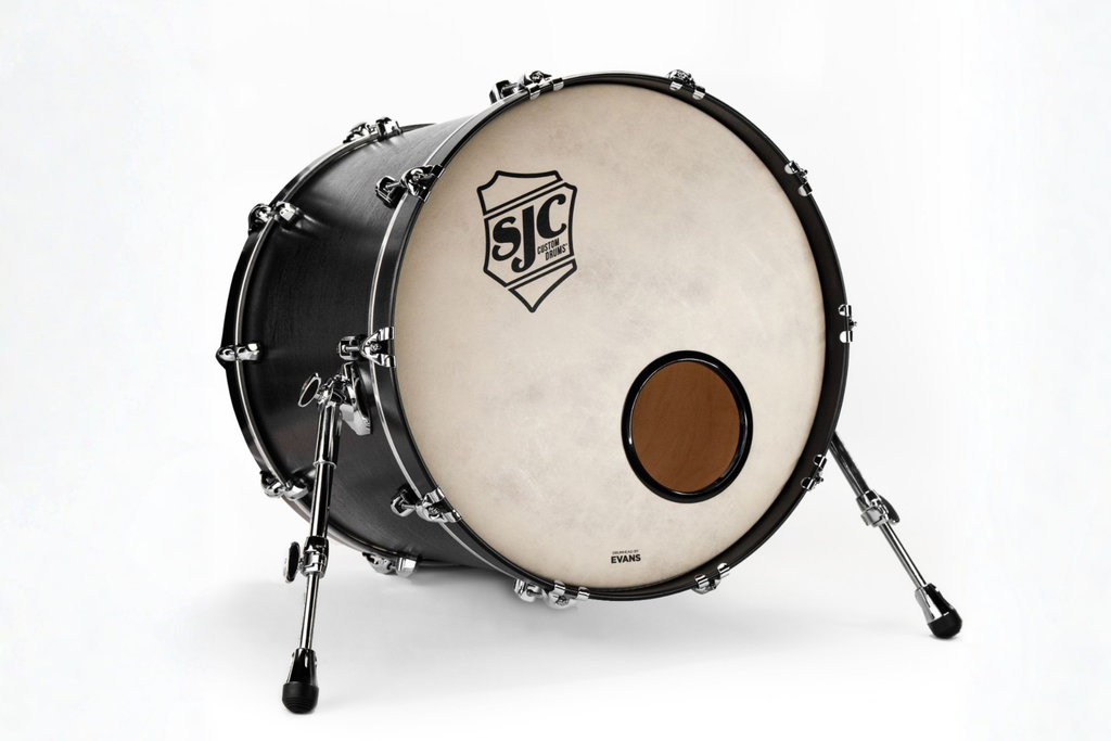 SJC Custom Drums Tour Series 3-piece Shell Pack - Matte Black