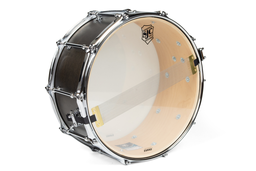 SJC Drums Navigator Series Snare Drum 6.5x14" - Ghost Black