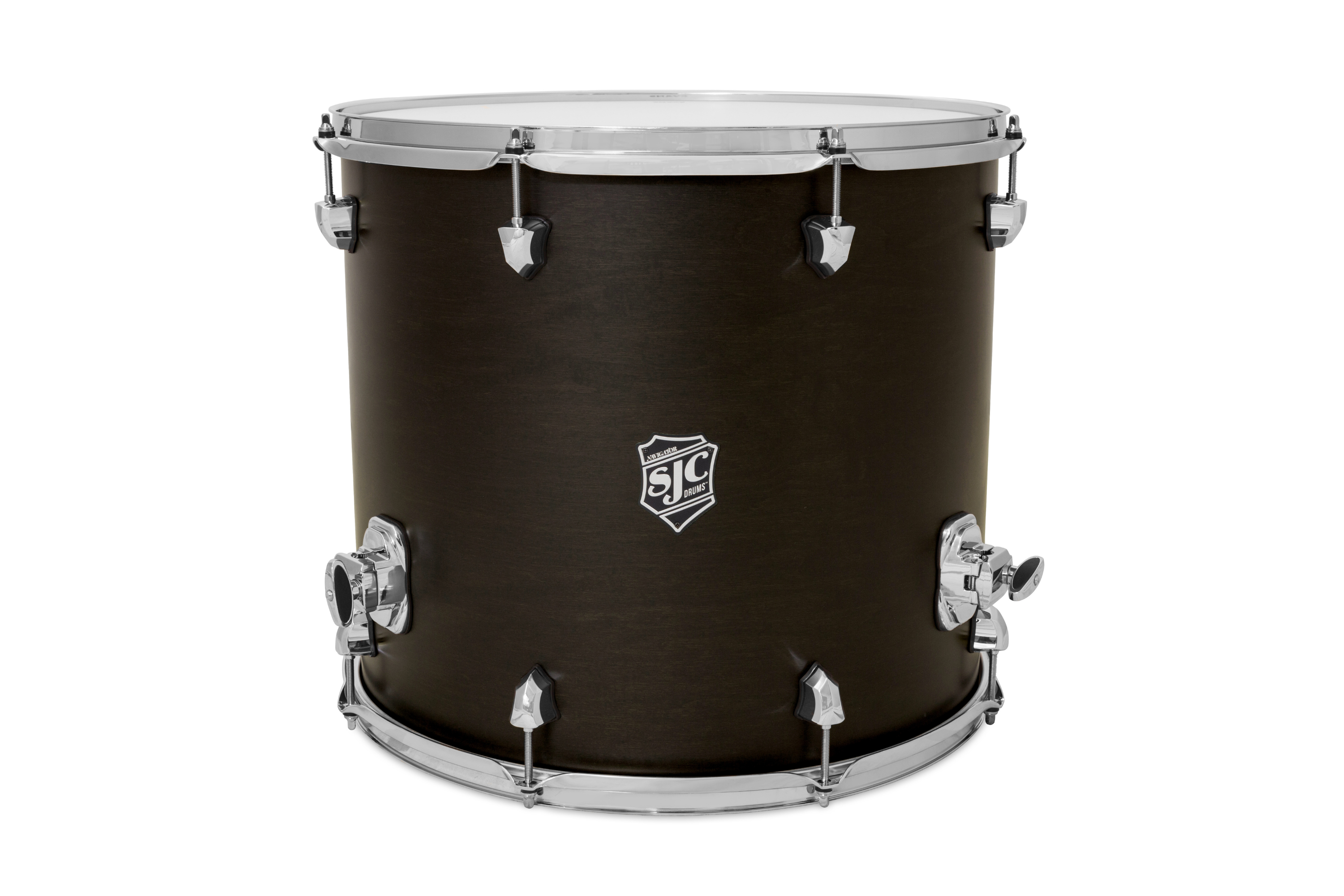 SJC Drums Navigator Series 22" 3-piece Shell Pack - Ghost Black