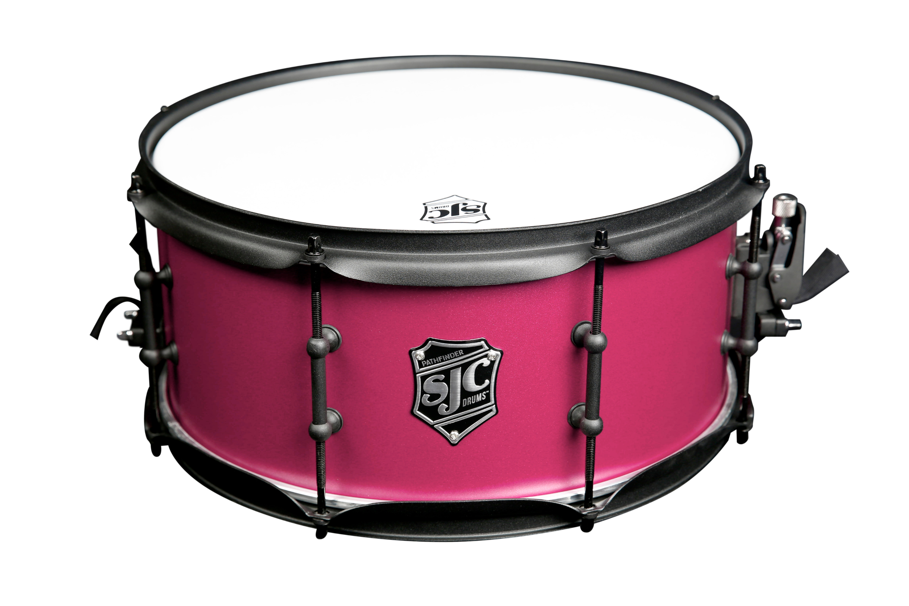 SJC Drums Pathfinder Snare Drum 6.5x14" - Mad Magenta