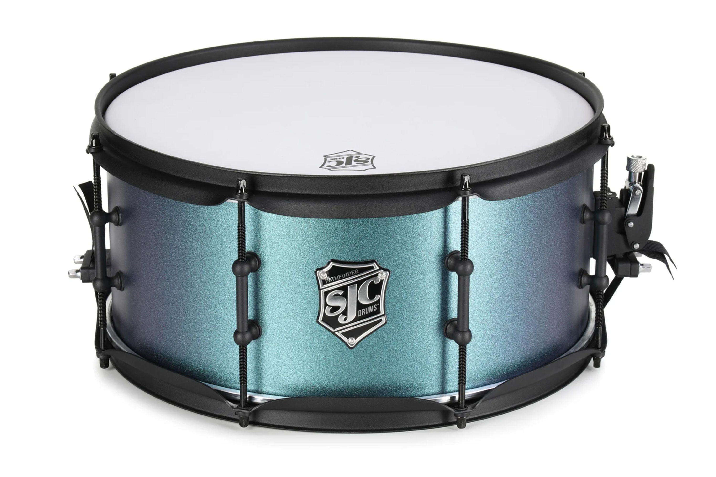 SJC Drums Pathfinder Snare Drum 6.5x14" - Pacific Teal