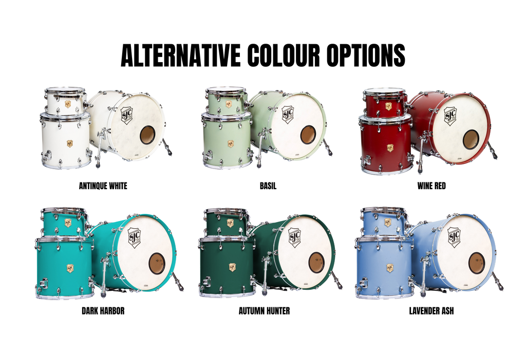 SJC Custom Drums Tour Series 3-piece Shell Pack - Natural