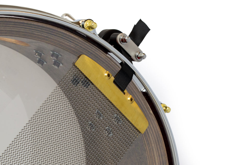 SJC Custom Drums XXV Anniversary 6.5x14" 25Ply Maple Snare Drum - Silver Glass Glitter